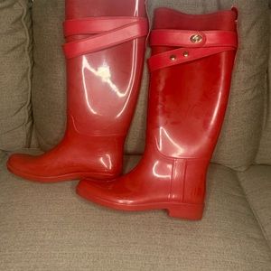 Red Coach Rainboots